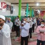 نماز عید فطر با رعایت فاصله‌گذاری اجتماعی درسیریز برگزار شد